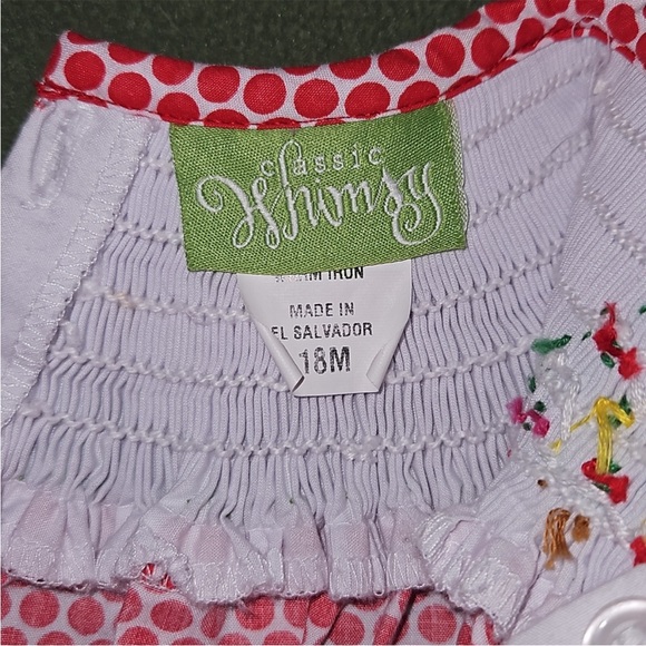 Classic Whimsy Smocked Christmas Dress🎄🎅🏽 - Picture 5 of 7